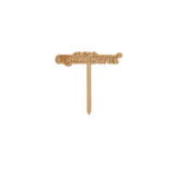 Wooden Garden Markers: Bubble Edition (set of 29)