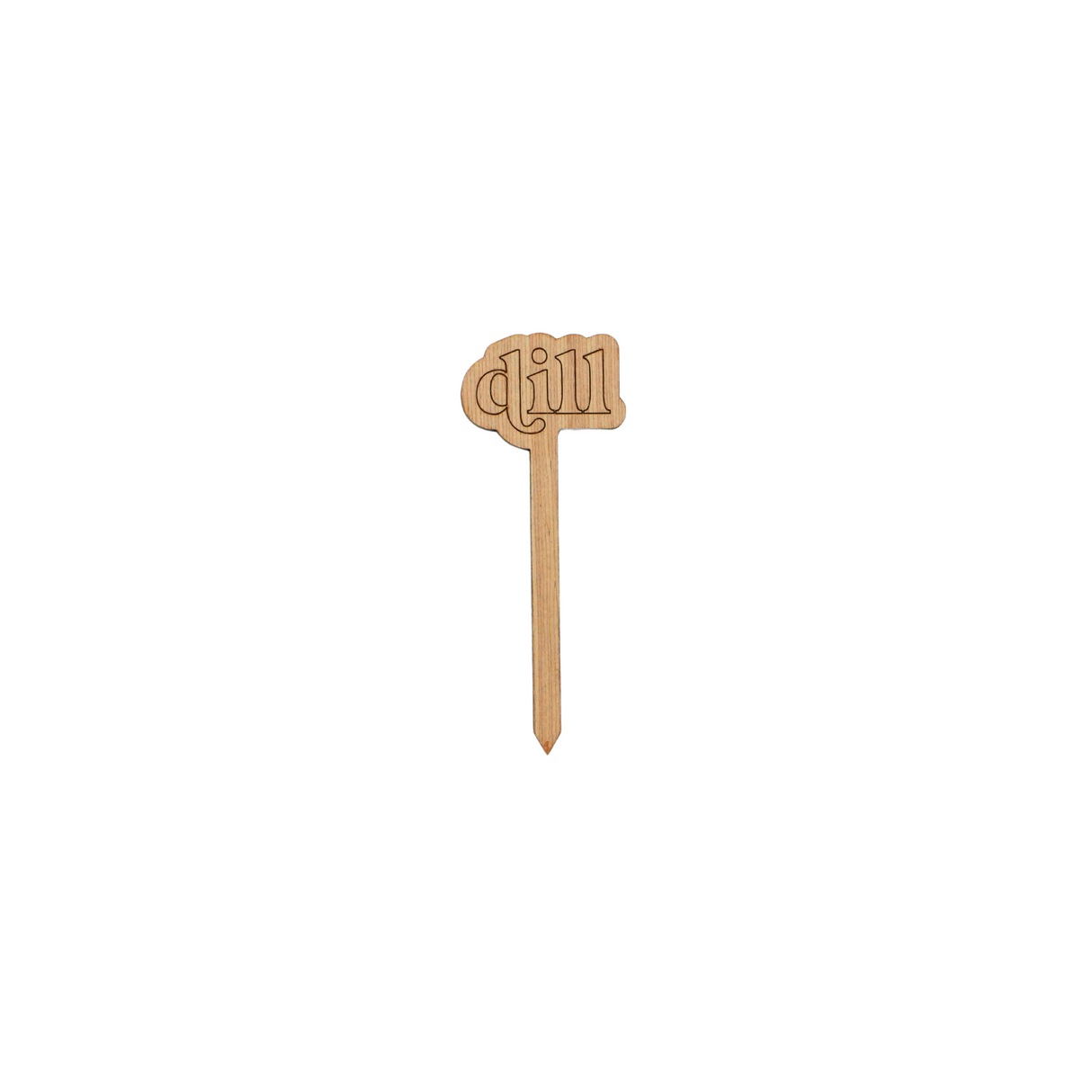 Wooden Garden Markers: Bubble Edition (set of 29)