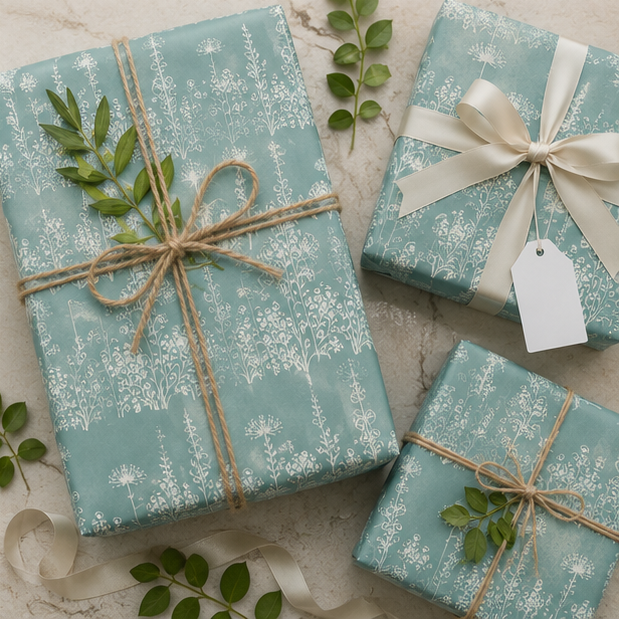Florilegium Botanical Wrapping Paper