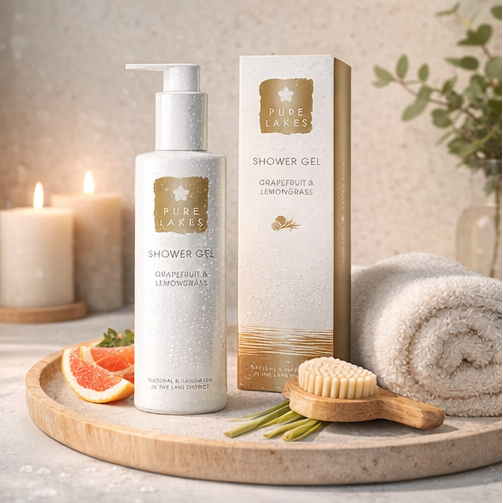 Grapefruit & Lemongrass Shower Gel Pure Lakes