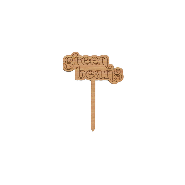 Wooden Garden Markers: Bubble Edition (set of 29)