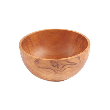 Hand-Turned Wooden Snack & Serving Bowl – 16cm