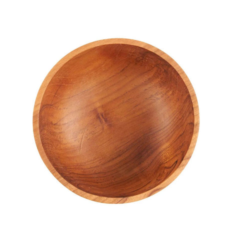Hand-Turned Wooden Snack & Serving Bowl – 16cm