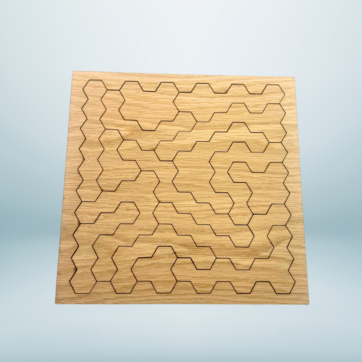 Tessellation-Herausforderungspuzzle: „Hard Hex Edition“