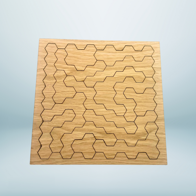 Tessellation Challenge Puzzle: "Hard Hex Edition" Stocking Filler Mini Edition