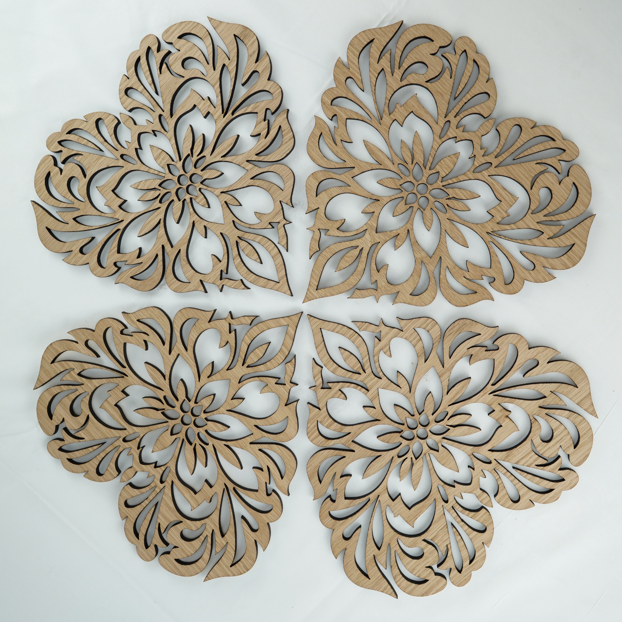 Heart Placemats set of 4