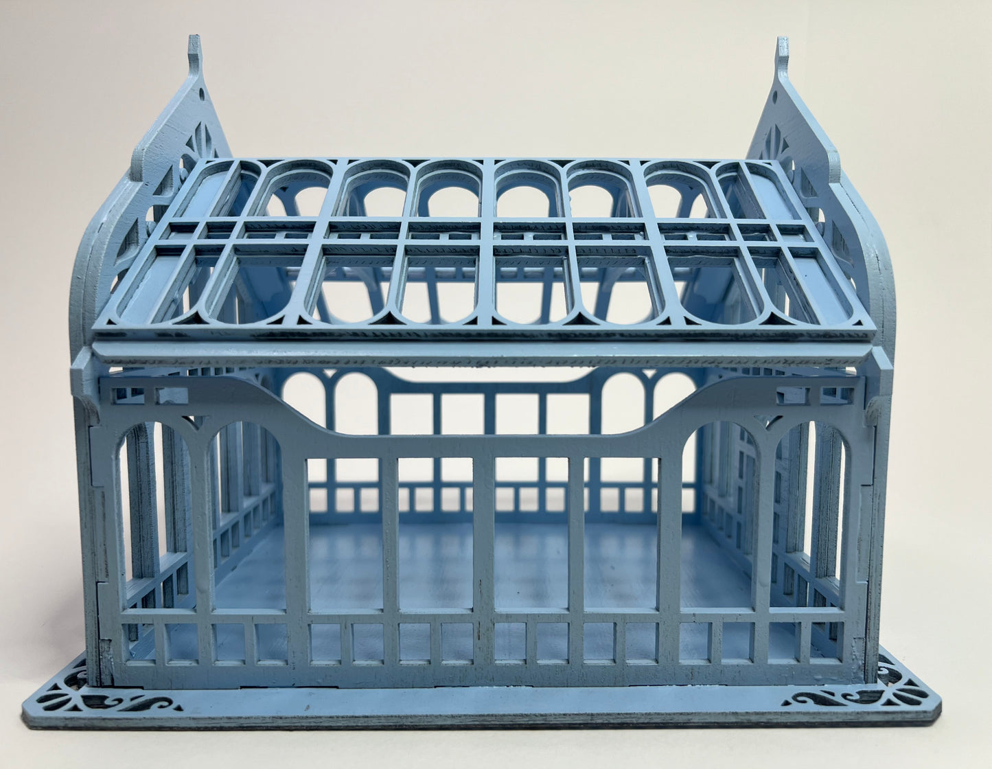 Victorian Greenhouse Box "Baby Blue Edition"