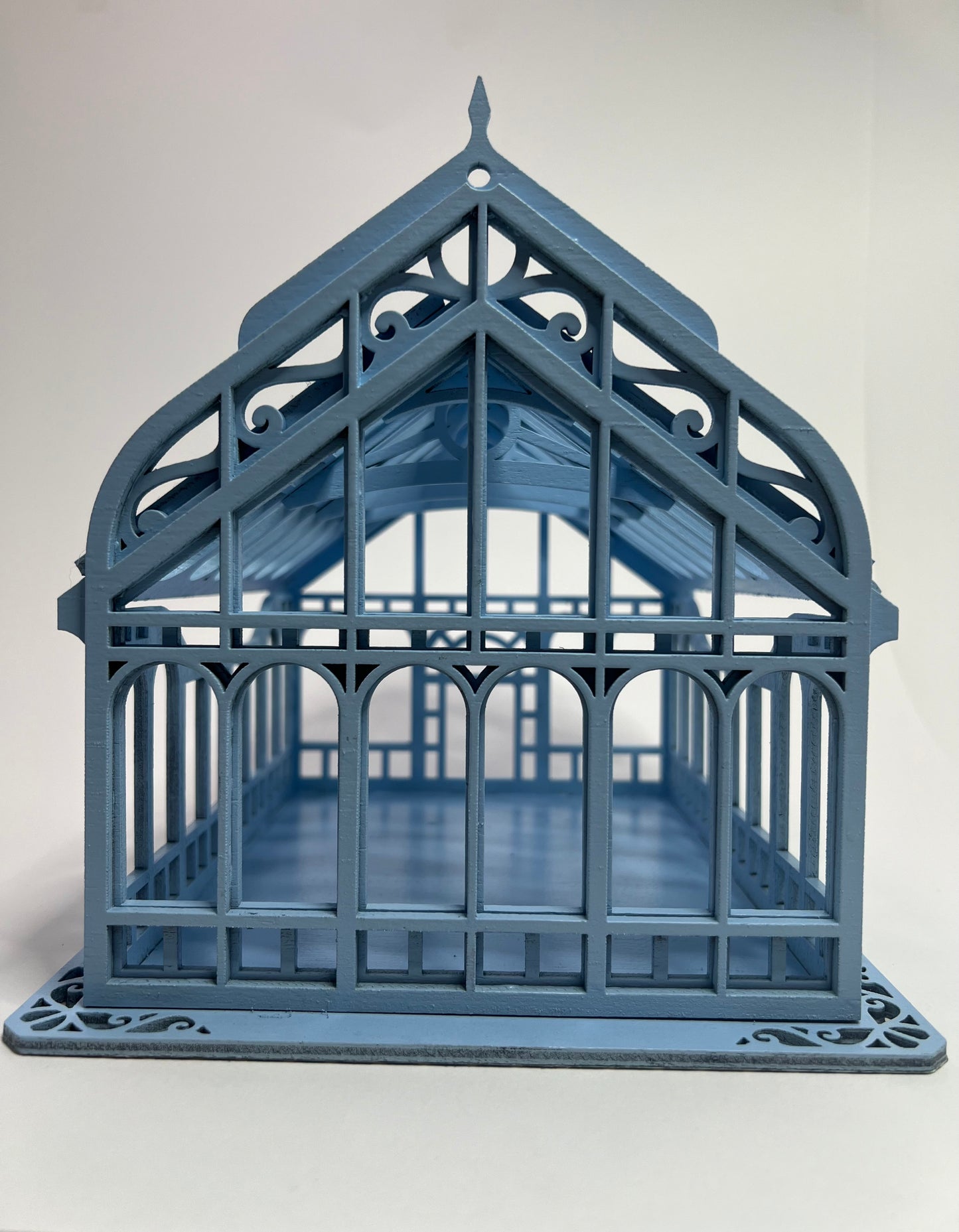 Victorian Greenhouse Box "Baby Blue Edition"