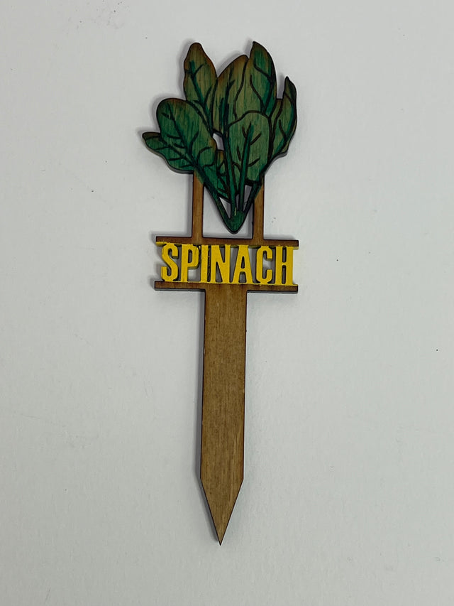 "Pick your own" Illustrated Hand-Painted Garden Plant Identifiers