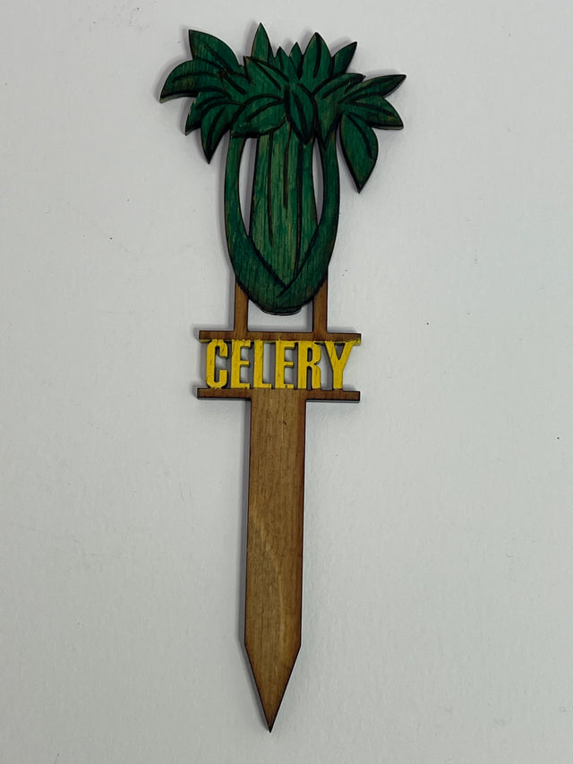 "Pick your own" Illustrated Hand-Painted Garden Plant Identifiers