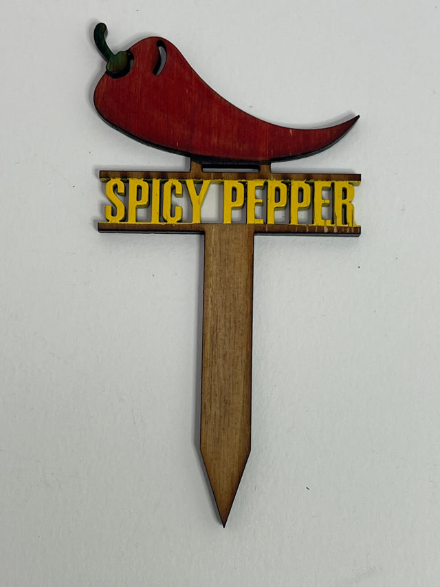 "Pick your own" Illustrated Hand-Painted Garden Plant Identifiers