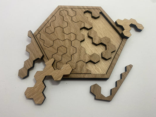 Tessellation Challenge Puzzle: "Hex Edition"