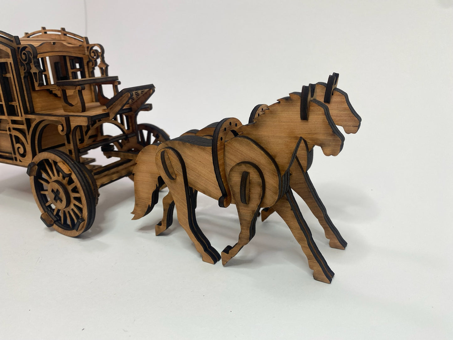 Horse and Carriage Model Kit