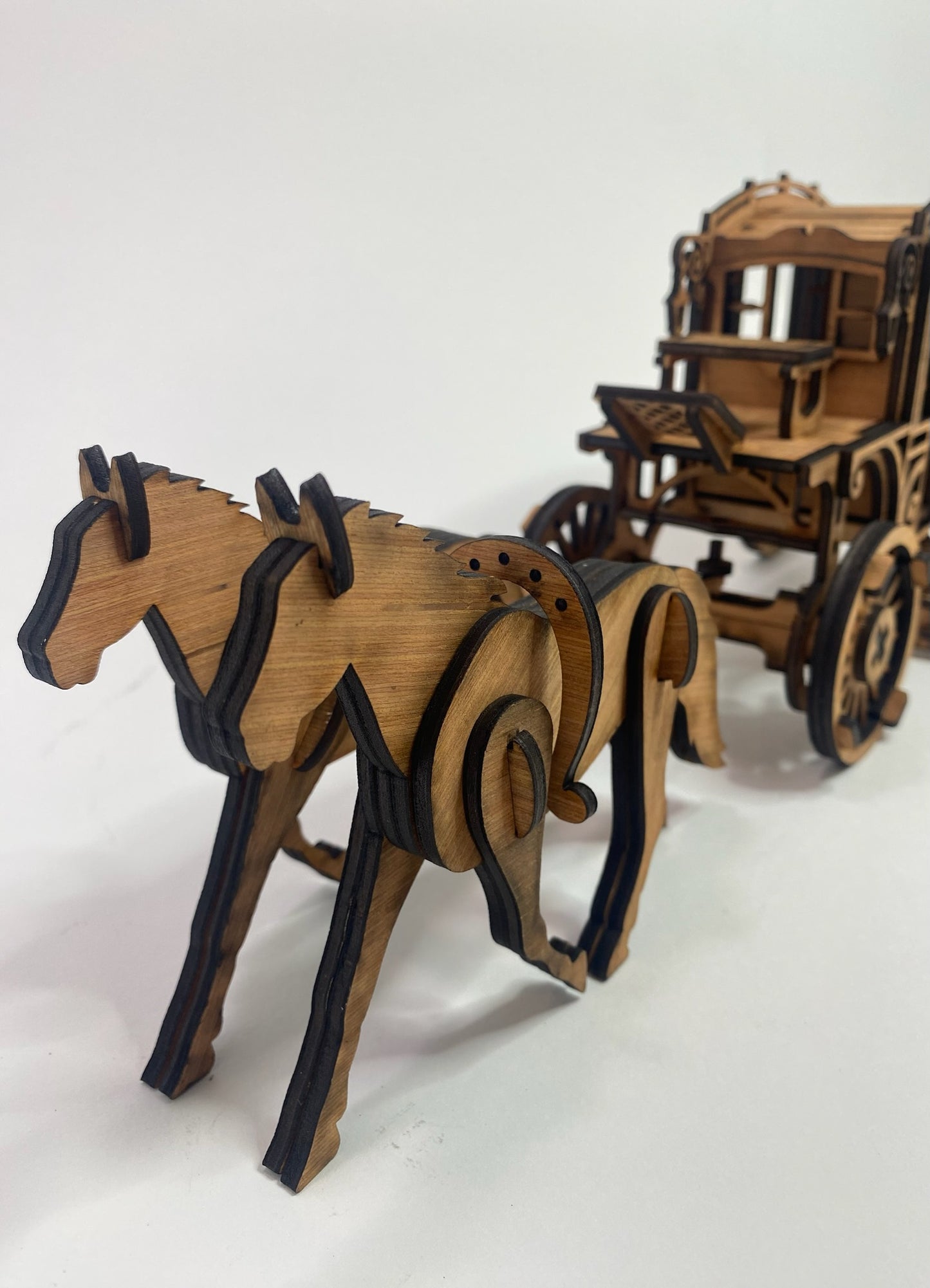 Horse and Carriage Model Kit