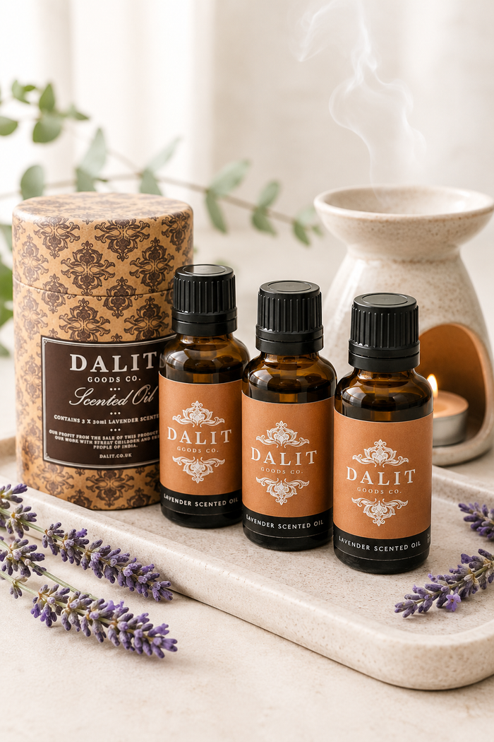 Lavender Fragrance Oils for Burners & Diffusers – Set of 3