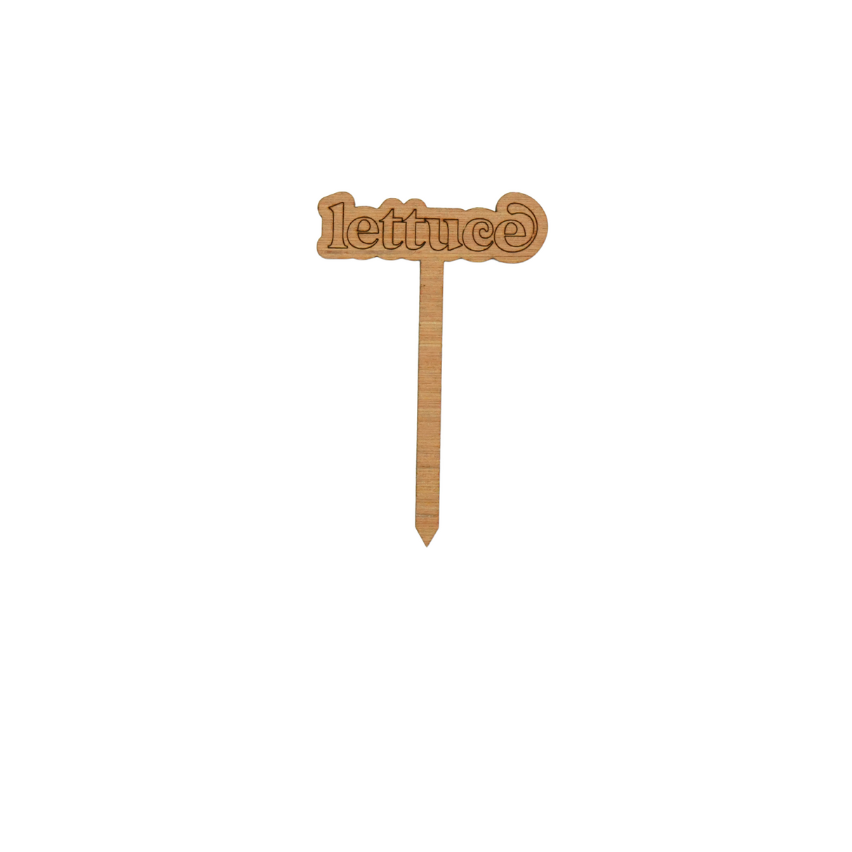 Wooden Garden Markers: Bubble Edition (set of 29)