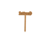 Wooden Garden Markers: Bubble Edition (set of 29)