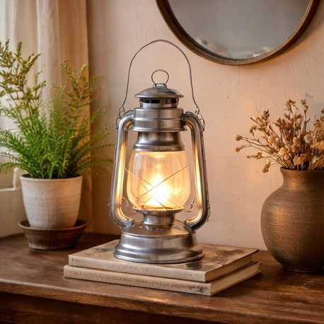 Metal Paraffin Hurricane Lantern
on books