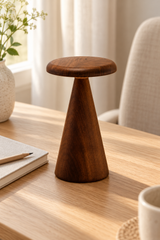 Mini Walnut LED Table Lamp – Sylva Rechargeable