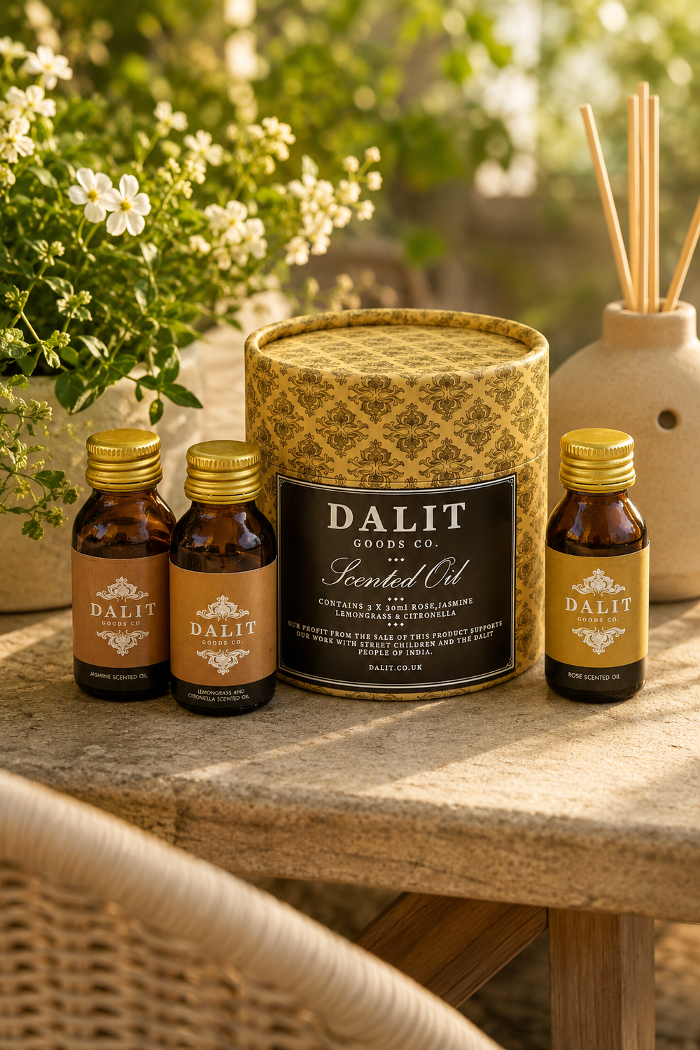 Mixed Fragrance Oils for Burners & Diffusers – Set of 3