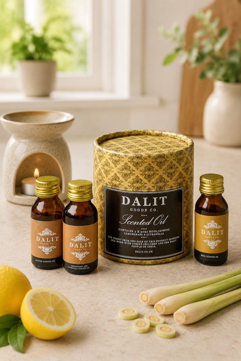 Mixed Fragrance Oils for Burners & Diffusers – Set of 3