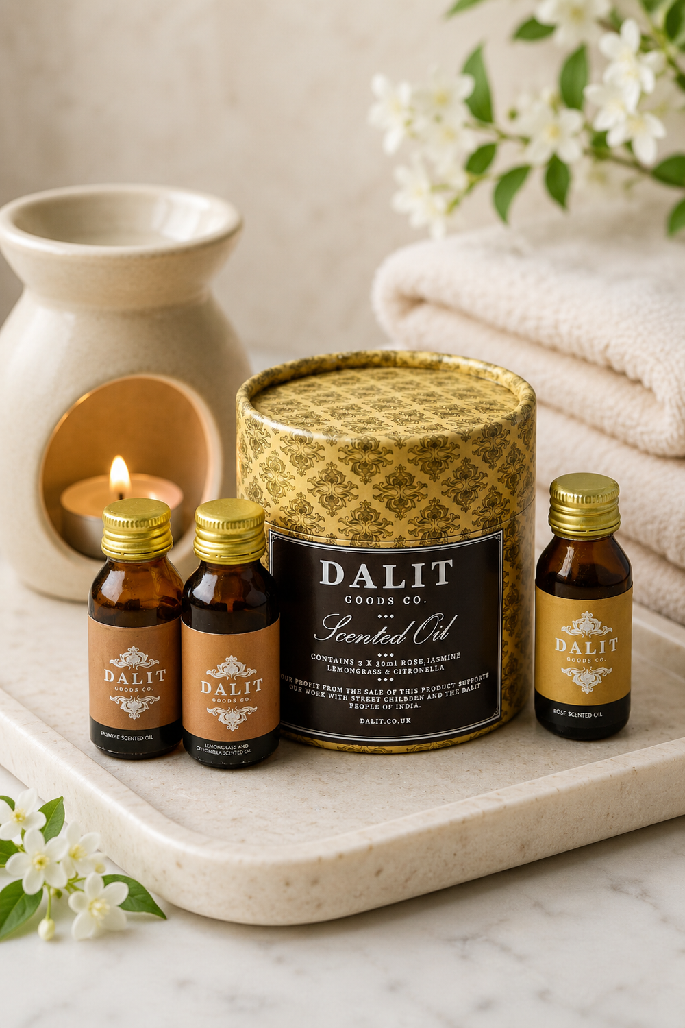Mixed Fragrance Oils for Burners & Diffusers – Set of 3
