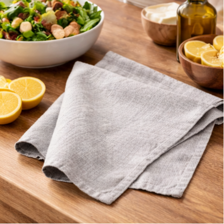 Natural Mélange Pure Linen Kitchen Towel