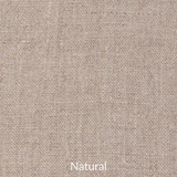 Textured beige fabric swatch with 'Natural' label