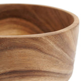 Natural Wood Salad & Serving Bowl – 20cm