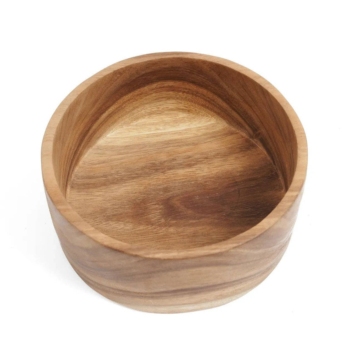 Natural Wood Salad & Serving Bowl – 20cm