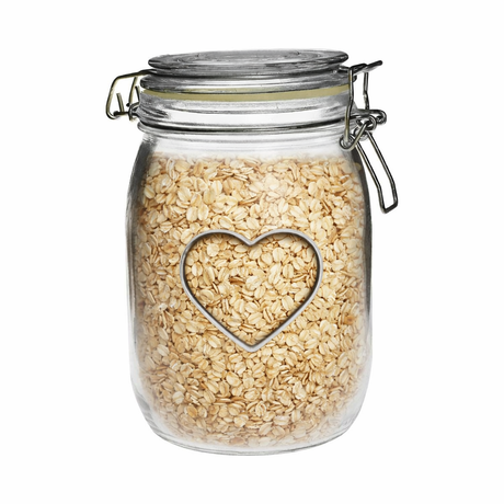 oats in jar 