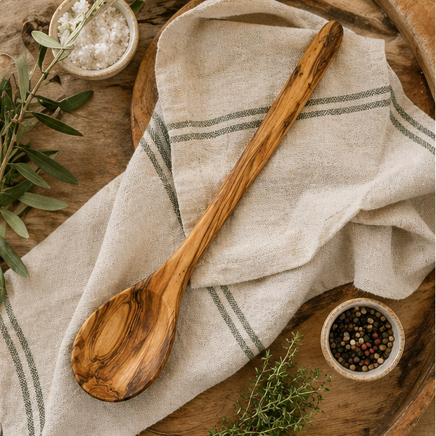 Olive Wood Cooking Spoon