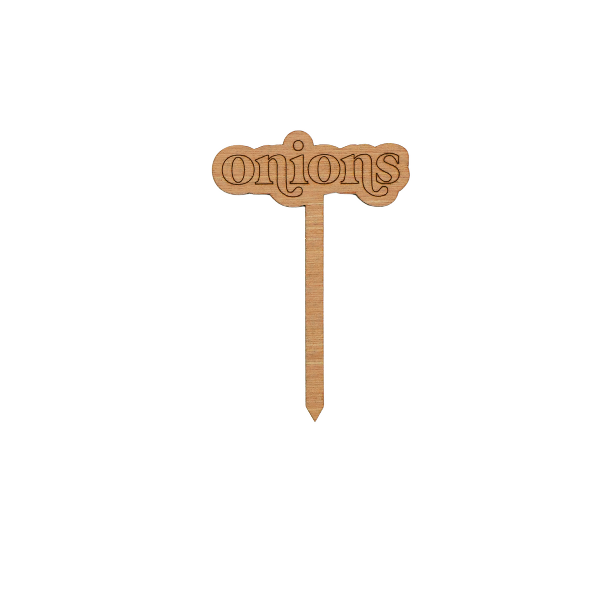 Wooden Garden Markers: Bubble Edition (set of 29)