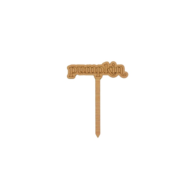 Wooden Garden Markers: Bubble Edition (set of 29)