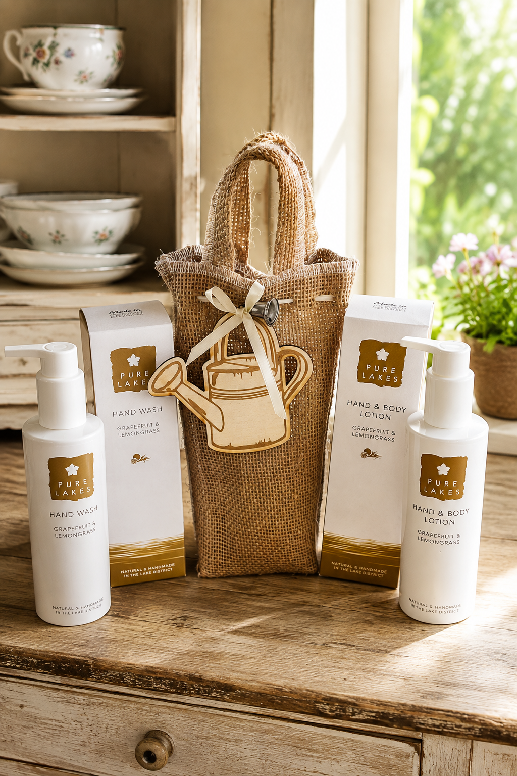 Personalised Gardener’s Grapefruit & Lemongrass Hand-Care Gift Set