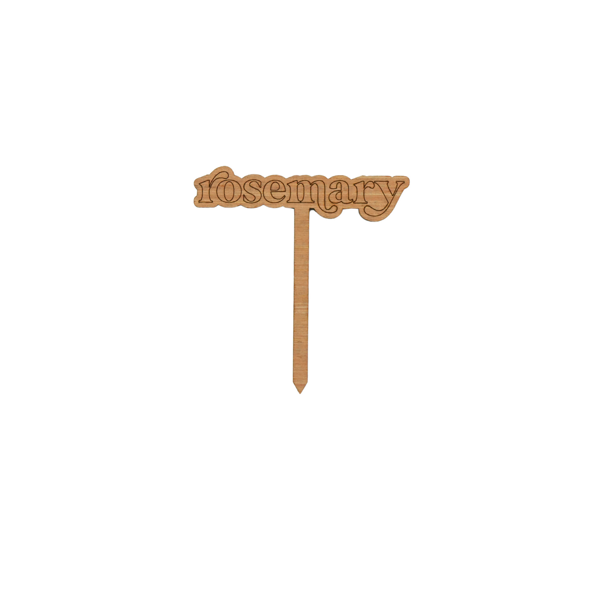 Wooden Garden Markers: Bubble Edition (set of 29)