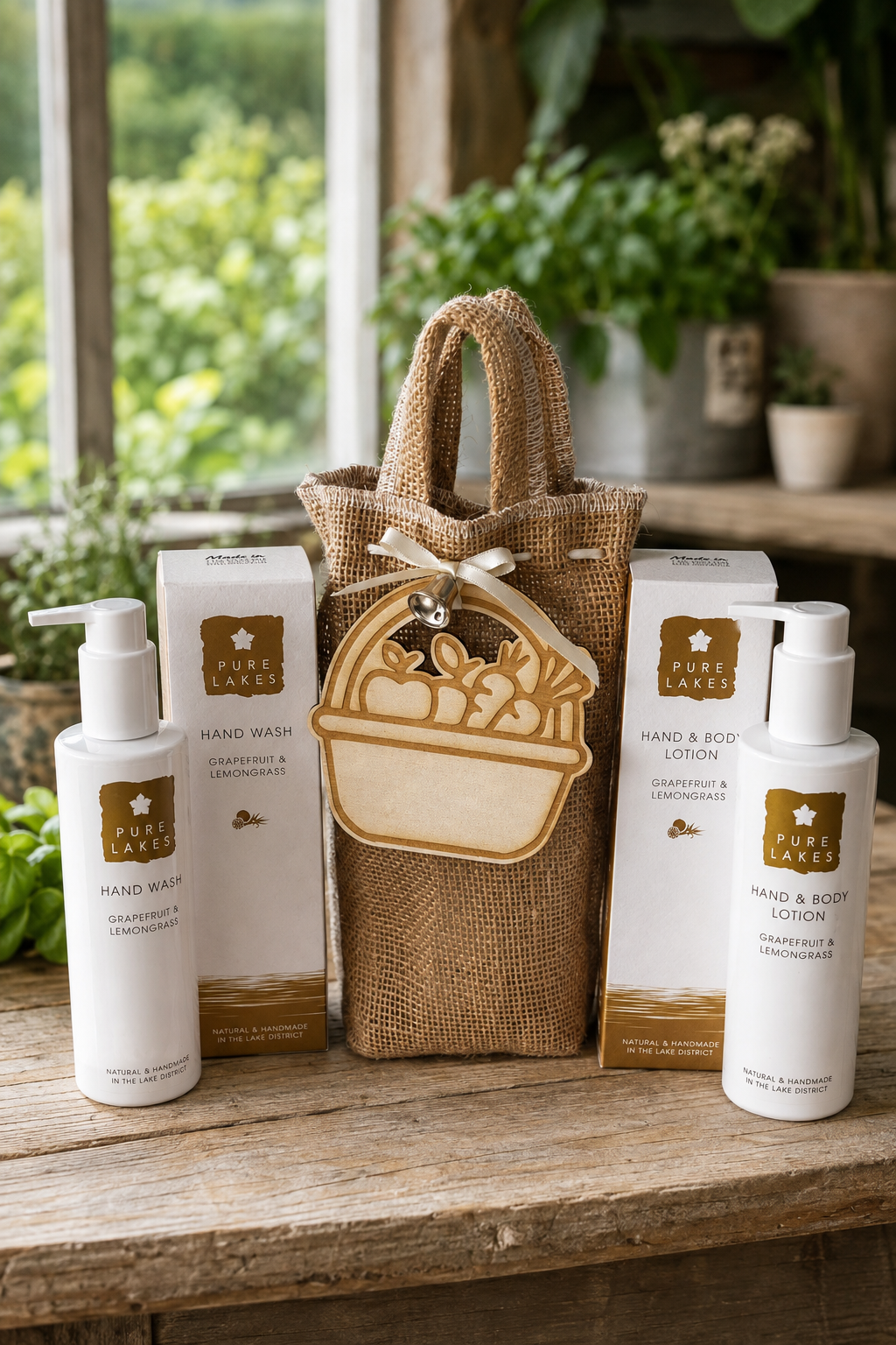 Personalised Gardener’s Grapefruit & Lemongrass Hand-Care Gift Set