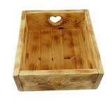 Rustic Meadow & Heart Flower Tray