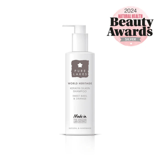 Sweet Basil & Orange Keratin Silken Shampoo