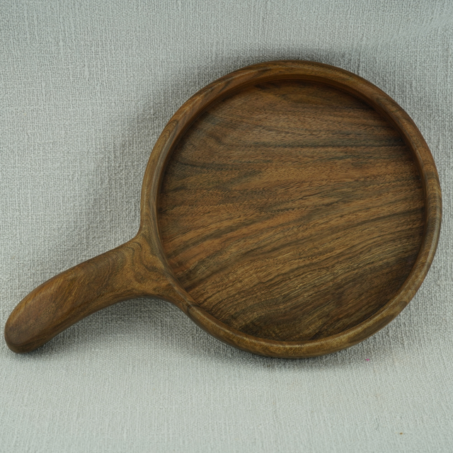 Large Walnut Serving Pan 003