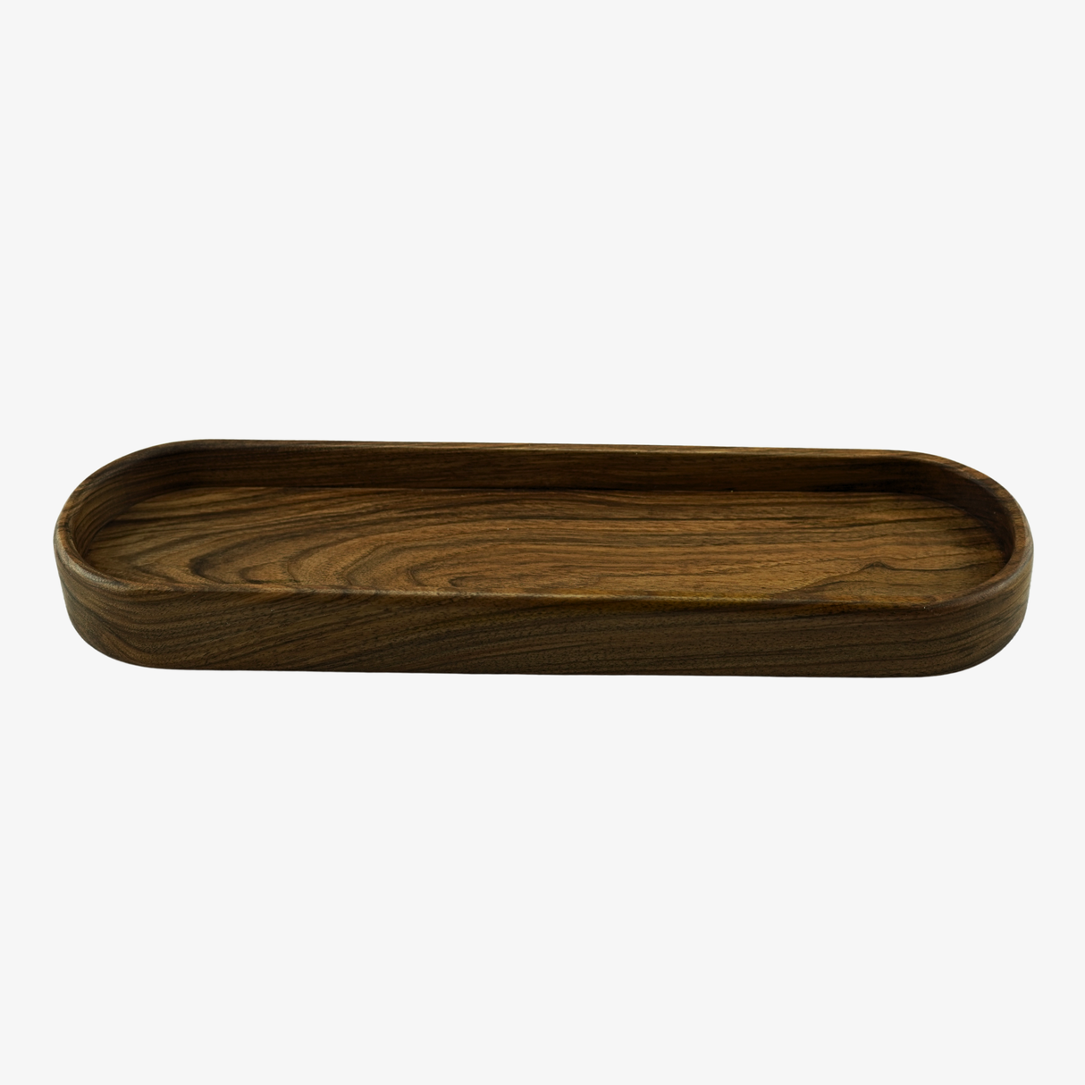Walnut Tray with rounded ends