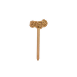 Wooden Garden Markers: Bubble Edition (set of 29)