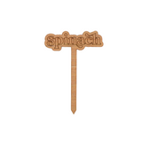 Wooden Garden Markers: Bubble Edition (set of 29)