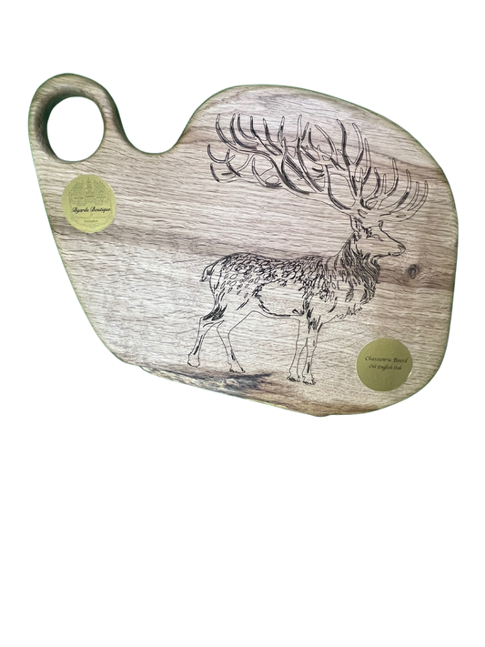 Charcuterie Board Stag With Long Antlers