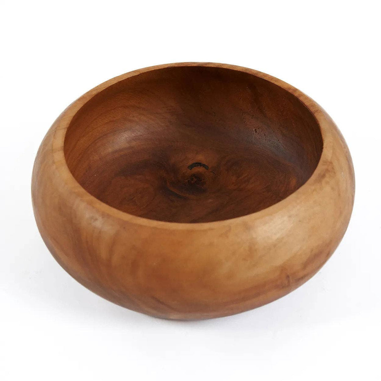 Teak Root Fruit & Serving Bowl – 20cm