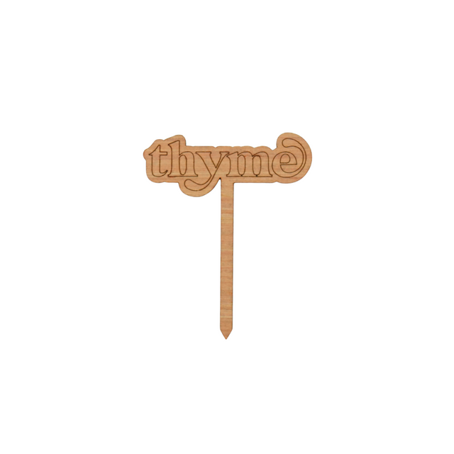 Wooden Garden Markers: Bubble Edition (set of 29)