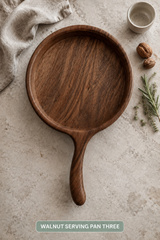 Walnut Serving Pan with Handle – Choose Your Exact Piece