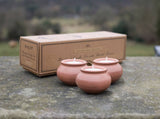 Handmade Beeswax Terracotta Candle – Karan Coconut Scented
