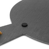 Round Slate Serving Board with Handle – Personalised or Blank