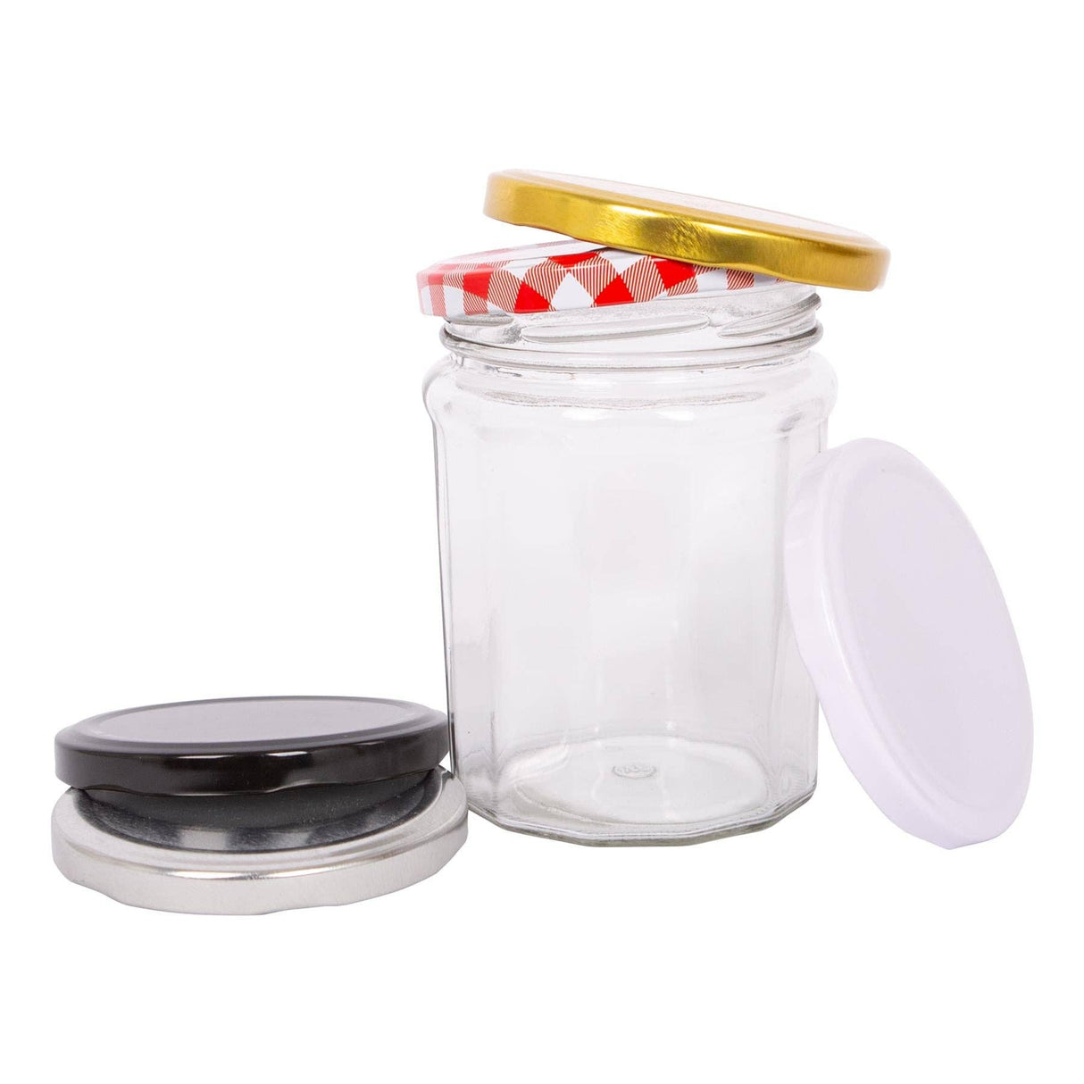 450ml Glass Storage Jar with Lid – Personalised Engraving Available